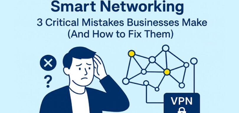 Smart Networking: 3 Critical Mistakes Businesses Make (And How to Fix Them)