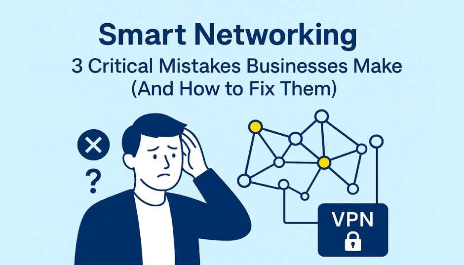 Smart Networking: 3 Critical Mistakes Businesses Make (And How to Fix Them)